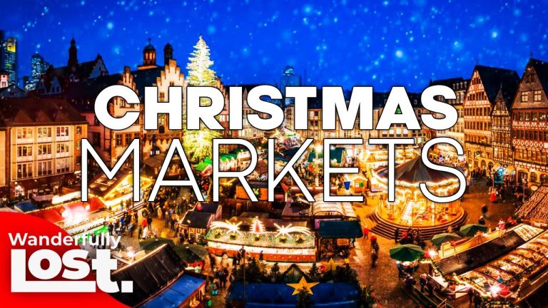 Explore the World's Top 10 Beautiful Christmas Markets, including German Christmas Markets