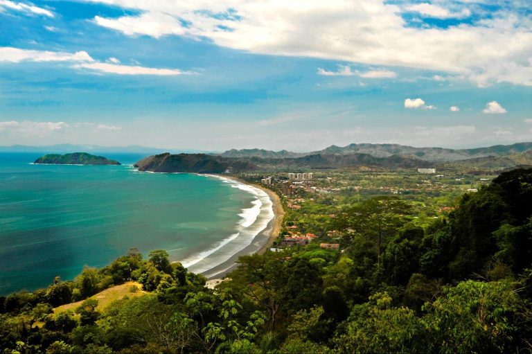Jaco Beach Costa Rica Beach Landscape View